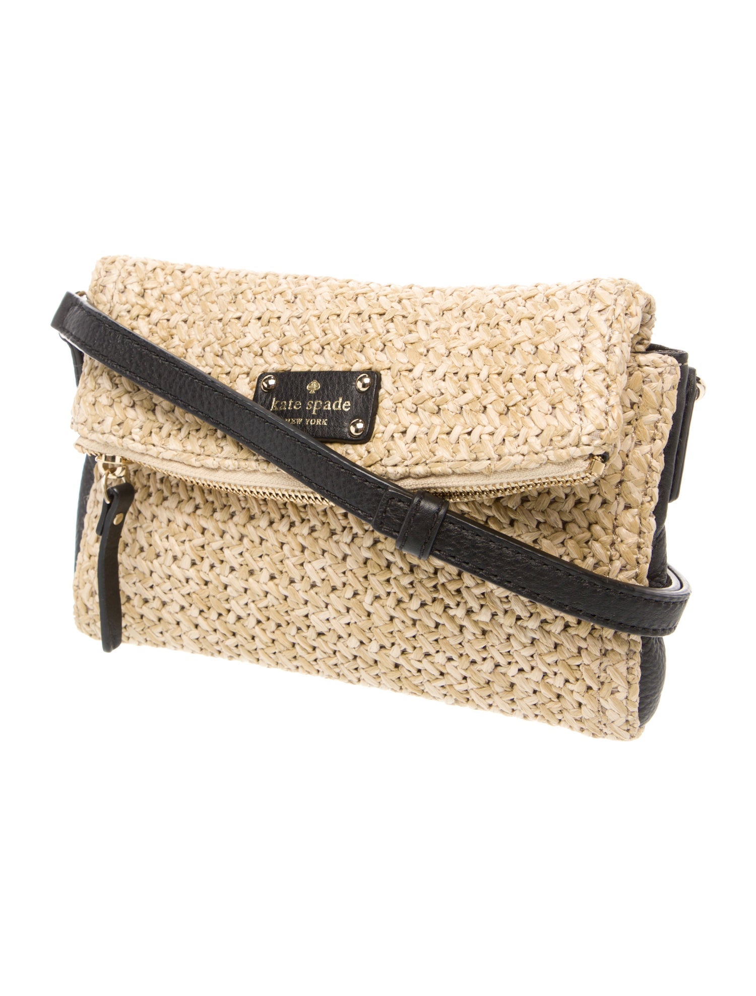 Kate Spade New York Straw Crossbody Bag